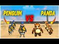 PENGUIN vs PANDA SCAR CHALLENGE😂|4 VS 4 WHO WILL WIN ?| AJJU BHAI | #ajjubhai #factoryfreefire