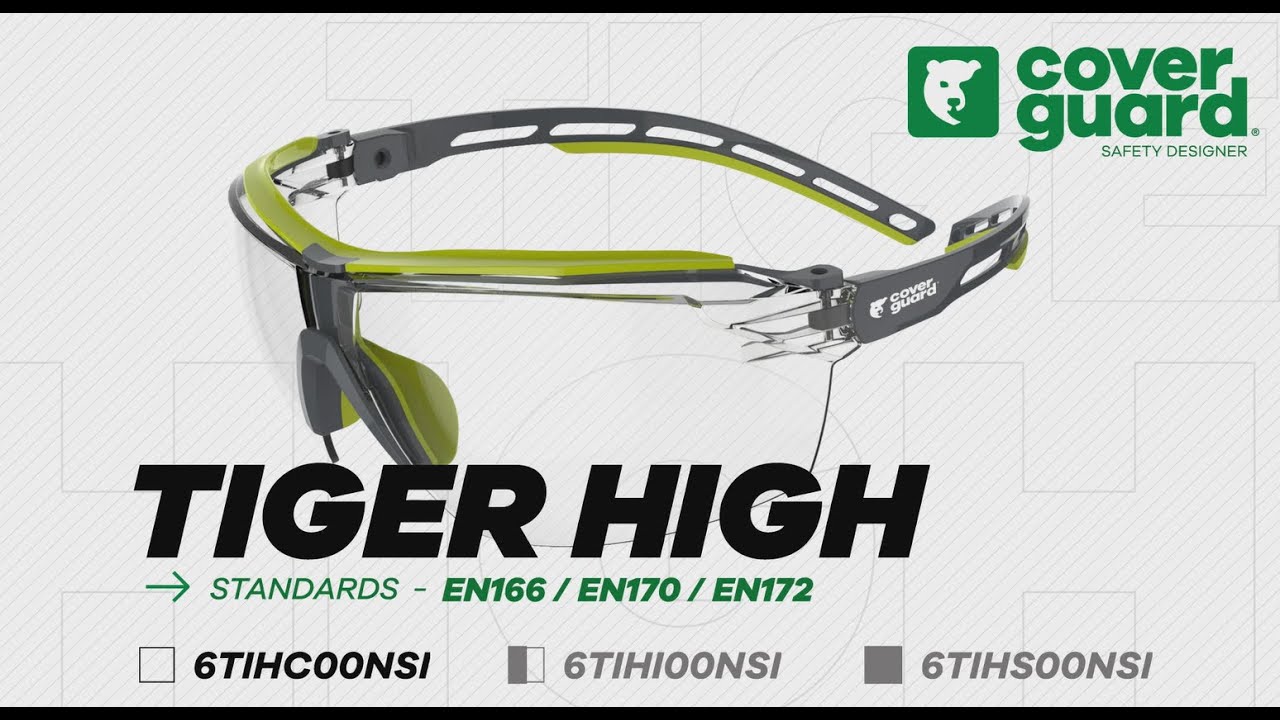 [EN] TIGER Safety Glasses COVERGUARD® YouTube