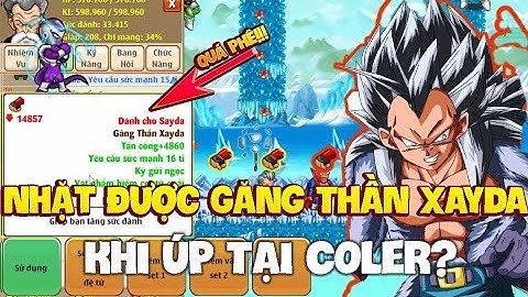 ngọc rồng online - Lần Đầu Tiên Sau 8 Năm Chơi Game Nhặt Được Găng Thần ? Cực Đã