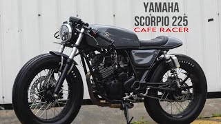 Yamaha Scorpio 225 Custom CAFE RACER by Brilliant Custom Motorcycles