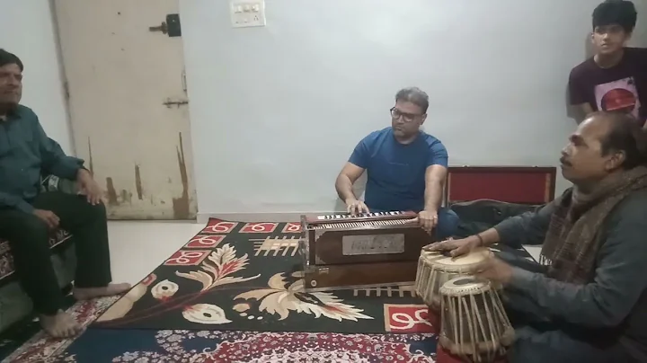 Bhaskar Trivedi ( Voice of Mukesh) Chand Aahe Bhar...