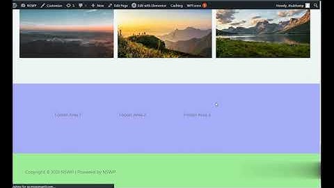 How to add the Privacy Policy Menu to Elementor Footer | WorldPress