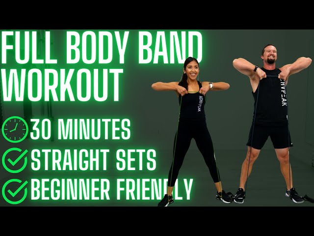 Resistance Band With Handles Workout: 30 Full Body Workout Exercises