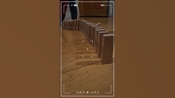 Jenga blocks falling