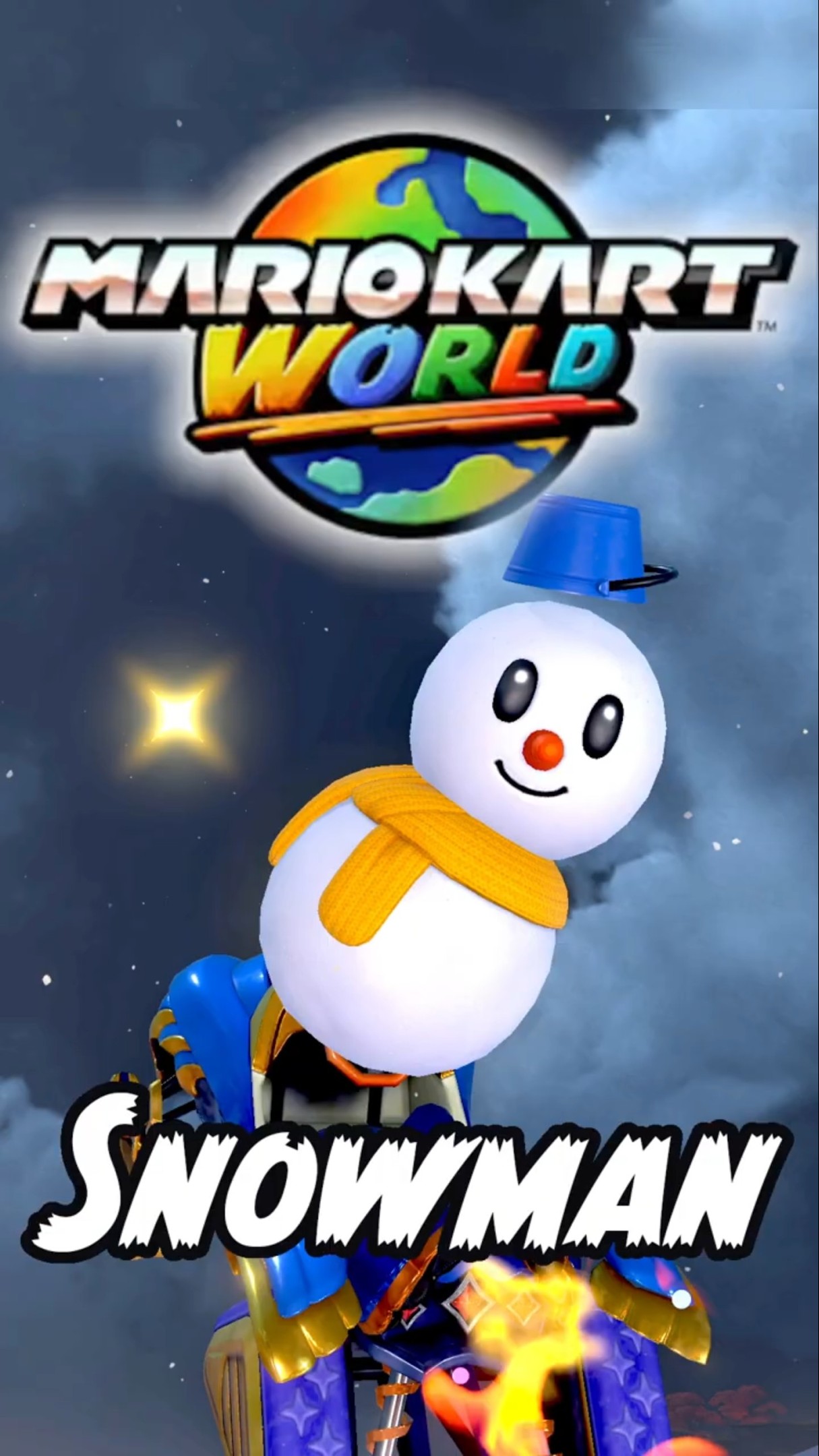 You Can Be Snowman - Mario Kart World - YouTube