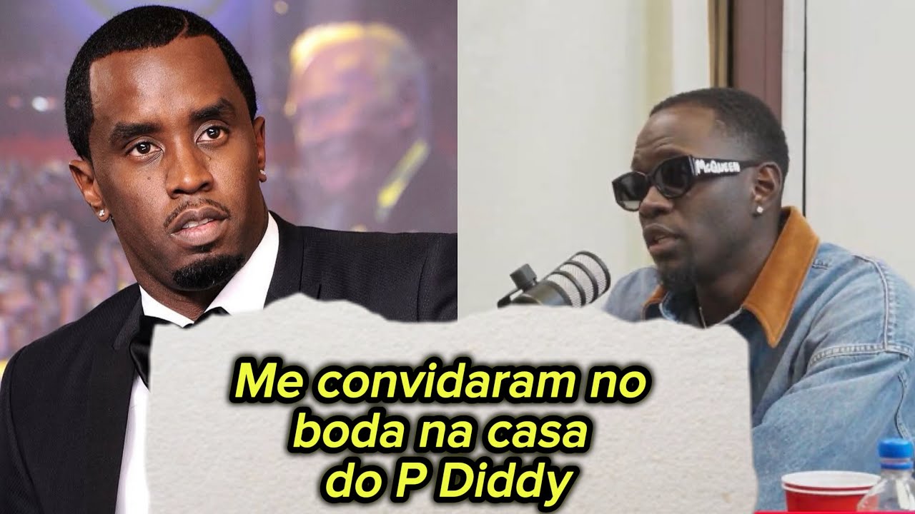 Eu e o Lil Wayne na casa do P Diddy por “Okénio M”