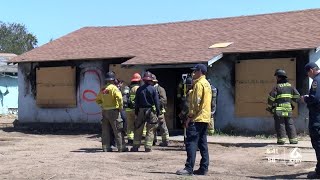 Firefighters Burn Homes In Nipomo For Training