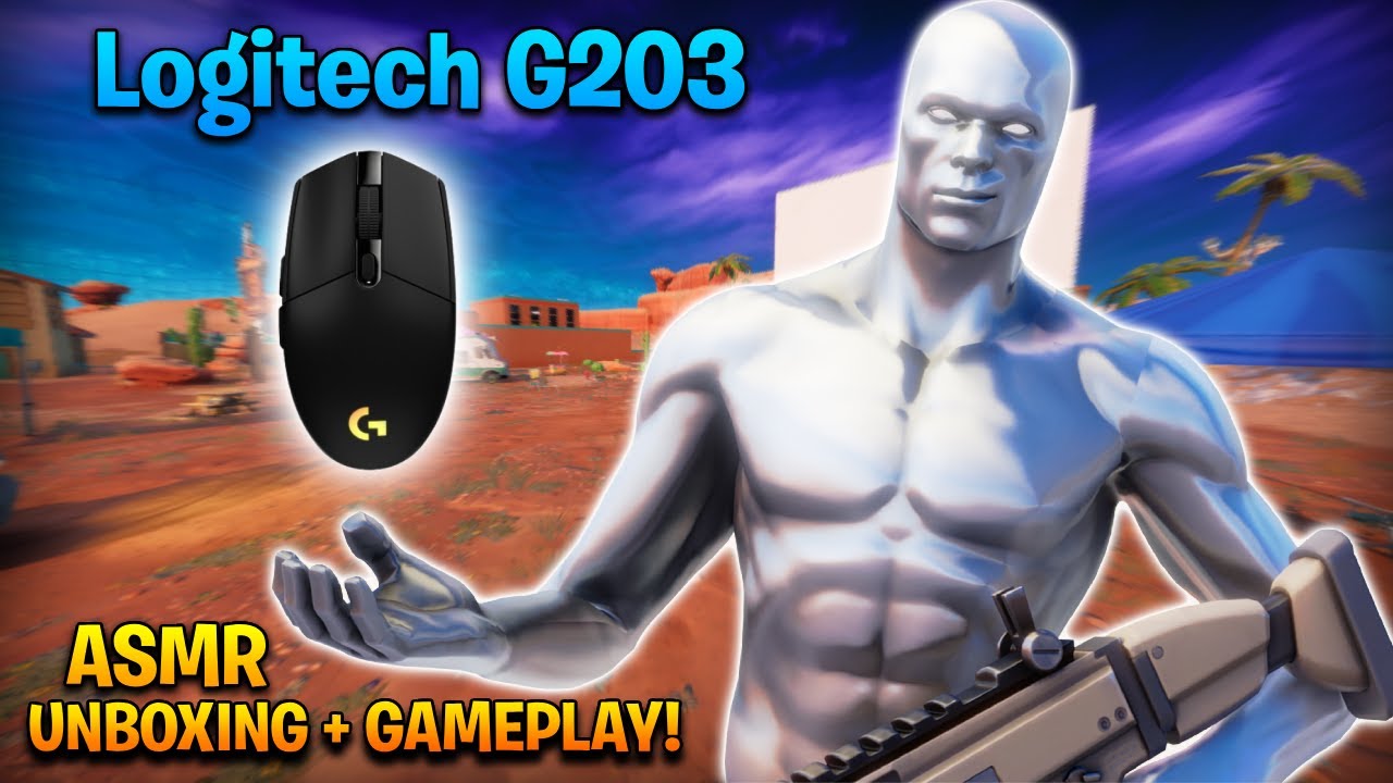 Logitech G203 Unboxing! (100 Sub Special!) Fortnite ASMR 😴 2v2 Piece Control Gameplay! 🎯