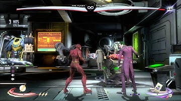 Injustice Gods Among Us : How to punish push block