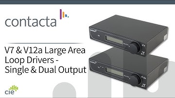 Contacta V7 and V12a Large Area Induction Loops