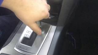 Subaru Outback замок АКПП. Механический противоугонный блокиратор мультилок Фортус / Видео