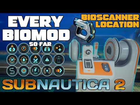 Unlock EVERY Subnautica 2 Biomod So Far + Where To Find The Bio Scanner Upgrade & Modification Bench