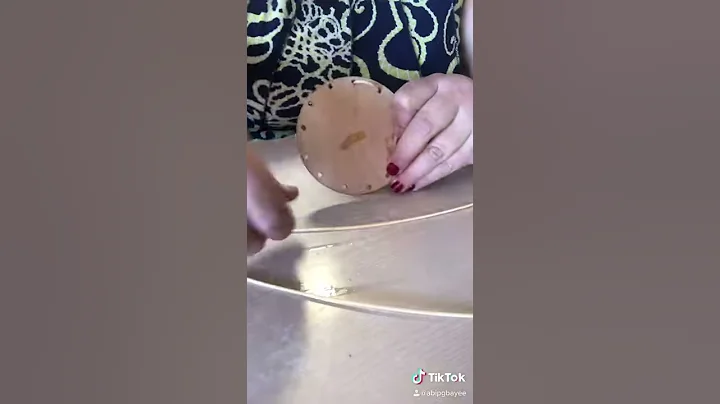 Basket weaving - Step 1 - Adding spokes to your base