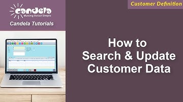 Retail Software: How to Search and Update Customer Information