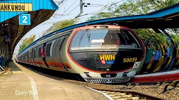 Magical Train action at different beautiful location