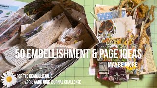 50 embellishments and pages! All my ABC elements done!!  Here they are!! Butterfly journal by Dearjuliejulie 338 views 2 weeks ago 50 minutes