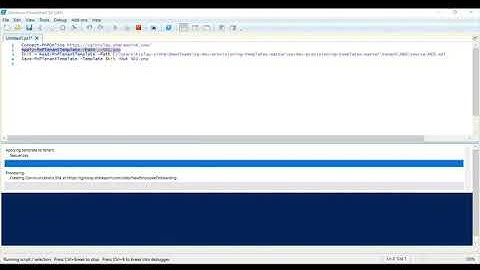 Use PowerShell to install Microsoft Look Book New Employee On Boarding Hub template