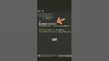 Mutable variables in Python