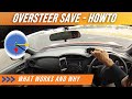 How to recover from oversteer skids