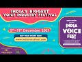 Sugar mediaz presents india voice fest 2021