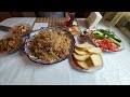 НА ОБЕД ОЧЕНЬ ВКУСНЫЙ ПЛОВ.ДЕГУСТАЦИЯ БЛЮДА.