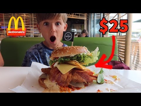 $25 McDonald's Hamburger - Worlds Largest