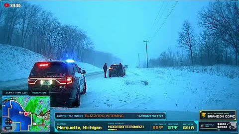 🔴INDIANA WINTER STORM - LIVE STORM CHASER