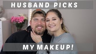 HUSBAND PICKS MY MAKEUP | EMMA JO