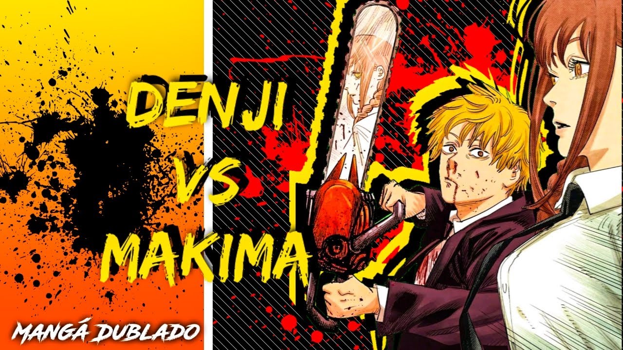 Denji Vs Aki - Chainsaw Man (mangá dublado) 