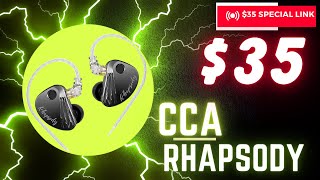 $35?? CCA Rhapsody Earphones gets a rec