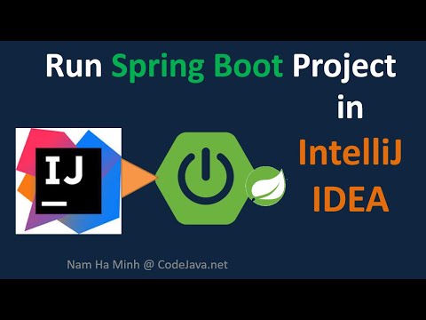 How to Run Spring Boot project in IntelliJ IDEA
