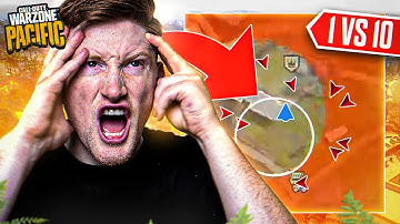 MY CRAZIEST WARZONE CLUTCH.. 1v10?!