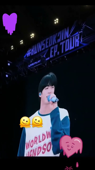 few minutes till his concert start ......... #kimseokjin kim #jin #run_jinep.tour