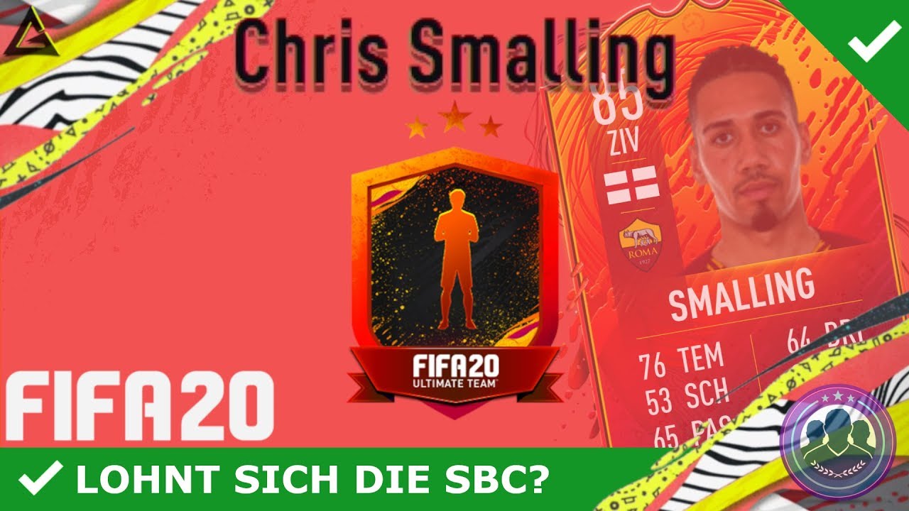 Download MEGA GÜNSTIG! 😍🔥 HEADLINER CHRIS SMALLING SBC! [LOHNT SICH DIE SBC?] | FIFA 20 ULTIMATE TEAM