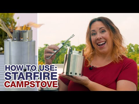 How To Use The Starfire Camp Stove 🔥🍳