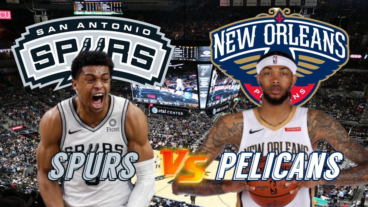 The Spurs will face the Pelicans in the 9-10 match-up of the Play-in ...