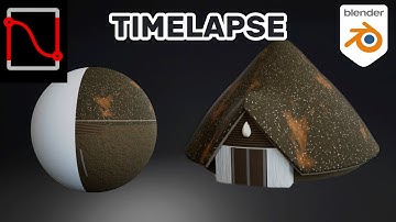 Nodevember Day 11 Prehistoric Timelapse - Blender Vector Displacement