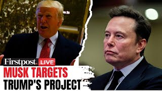 Donald Trump vs Elon Musk LIVE: Trump Waves Off Criticism From Elon Musk on AI Announcement | N18G