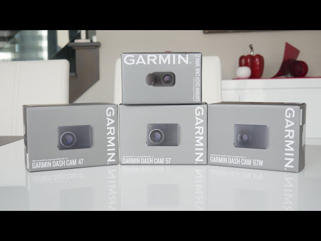 Tour d'horizon des caméras de tableau de bord de Garmin : modèles 47, 57  67W, et MINI 2 