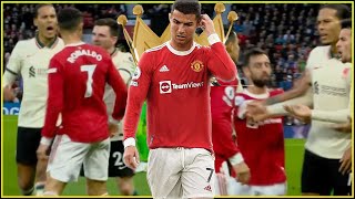 Cristiano Ronaldo Lost His Temper vs Liverpool! Van Dijk Retaliated! Man United 0-5 Liverpool