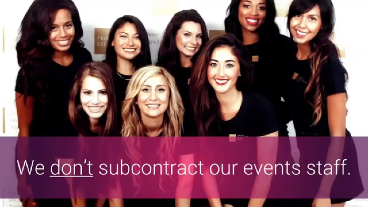 Event Staff  At Your Branding Event