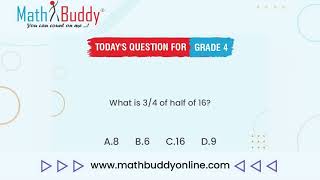 Math Practice Problem Grade 4 Question 320