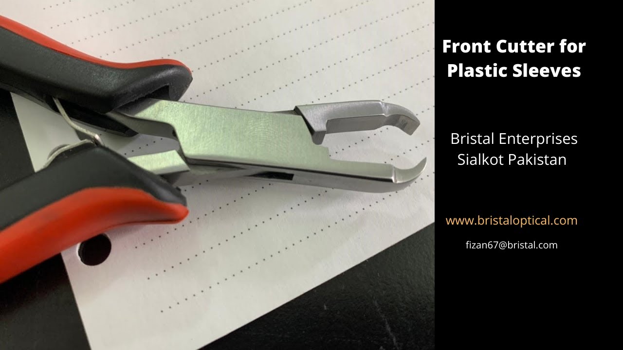 Front Cutter for Plastic Sleeves Bristal Enterprises Optical Tools Jewelry Tools