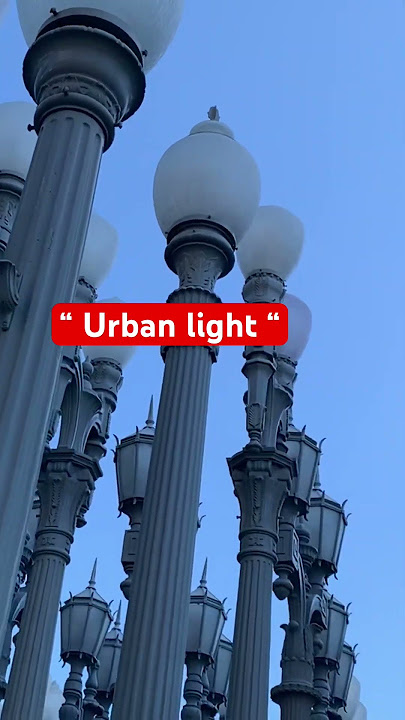 Urban light located at Los Angeles Ca 🇺🇸😍