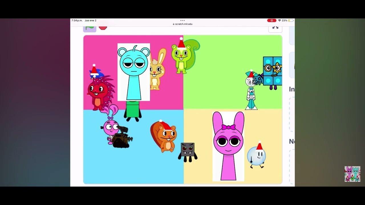 Ay in four corners (52 players) sky and pinki edition