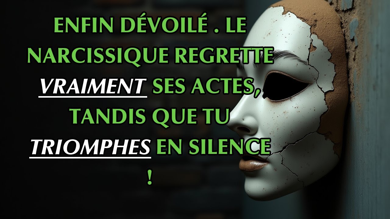 Le narcissique ressent des remords pour les blessures infligées, tandis que tu te tais | Narcissisme