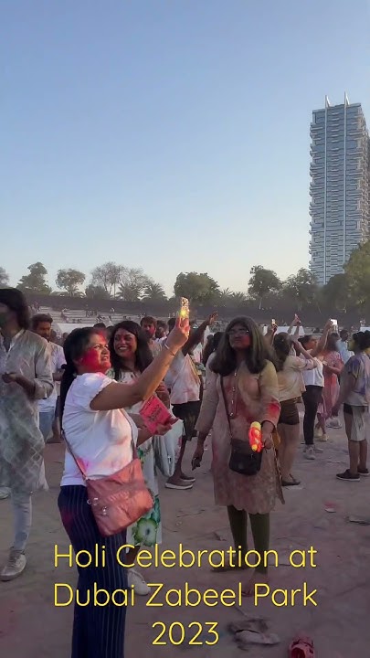 zabeel park holi festival 2025