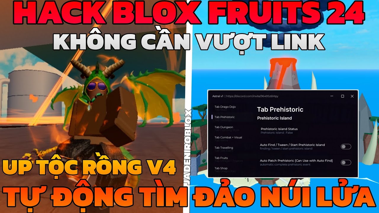Hướng dẫn hack blox fruits 24 script astral hub giống banana hub đến 90 ...