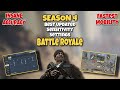 The MOST BALANCED SETTINGS for BATTLE ROYALE | COD Mobile | Season 4 BEST SENSITIVITY for BR (2023)