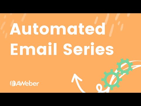Building an Automated Campaign in AWeber
